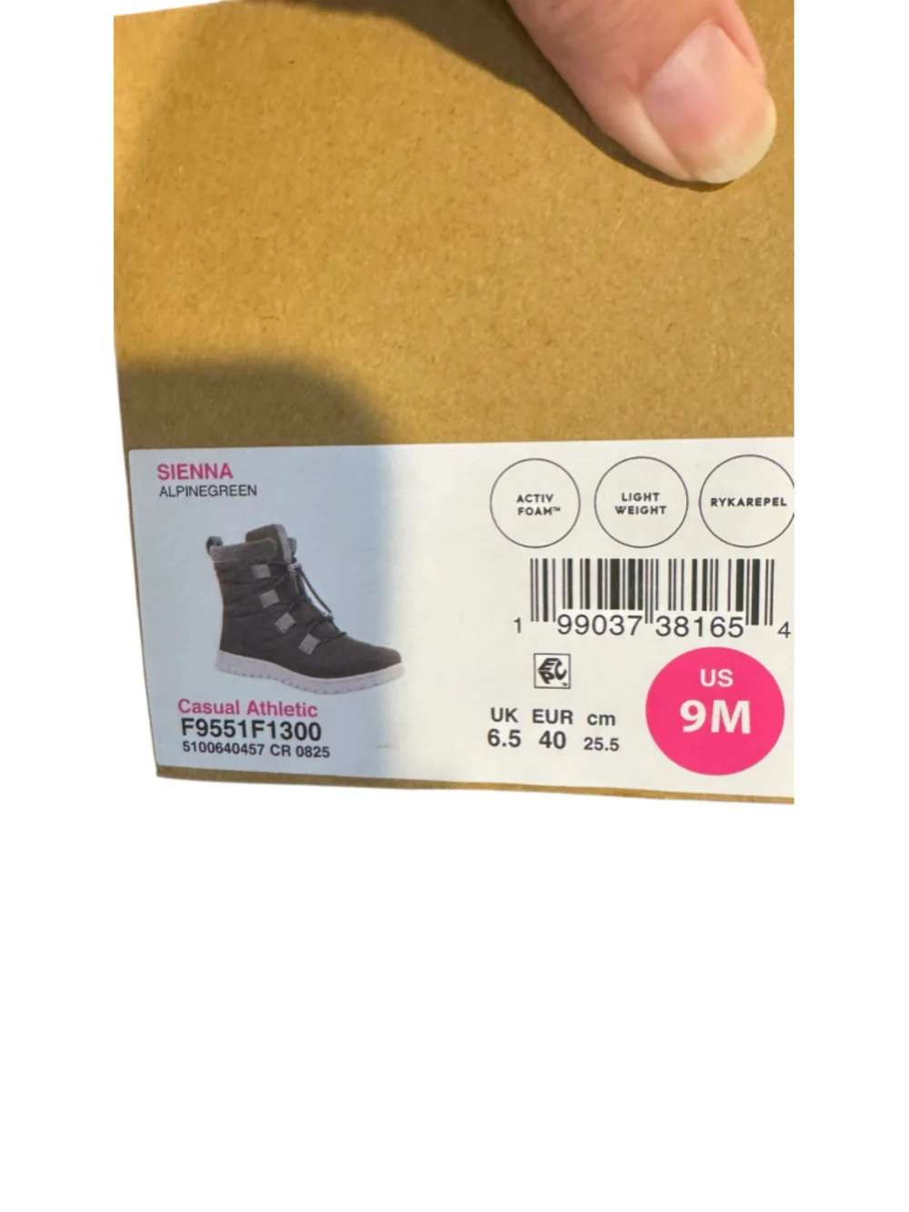 Women's Ryka Winter Boots Olive Green size 9